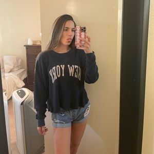 Brandy Melville O/S New York Thermal Top